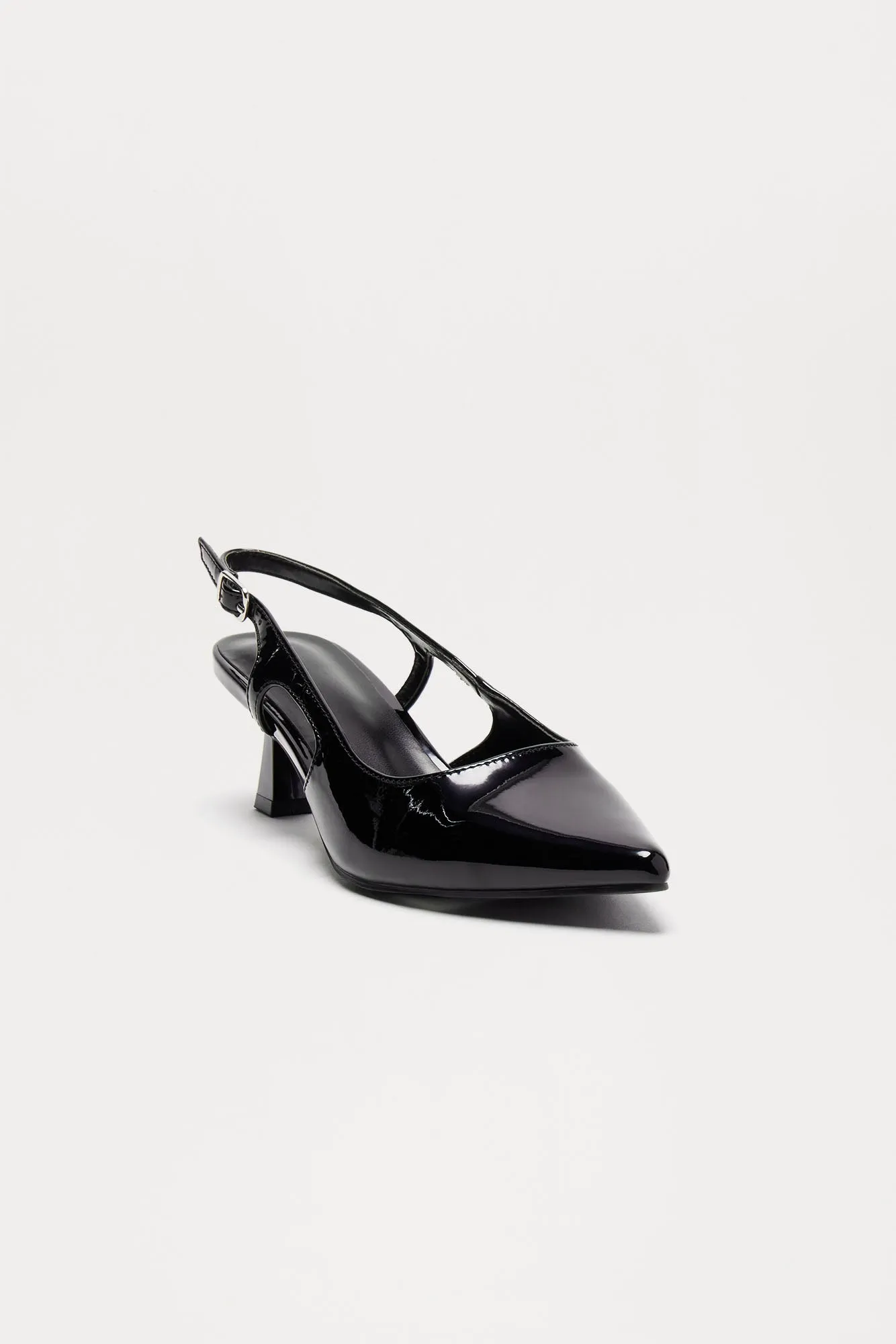 Alena Slingback Pumps - Black