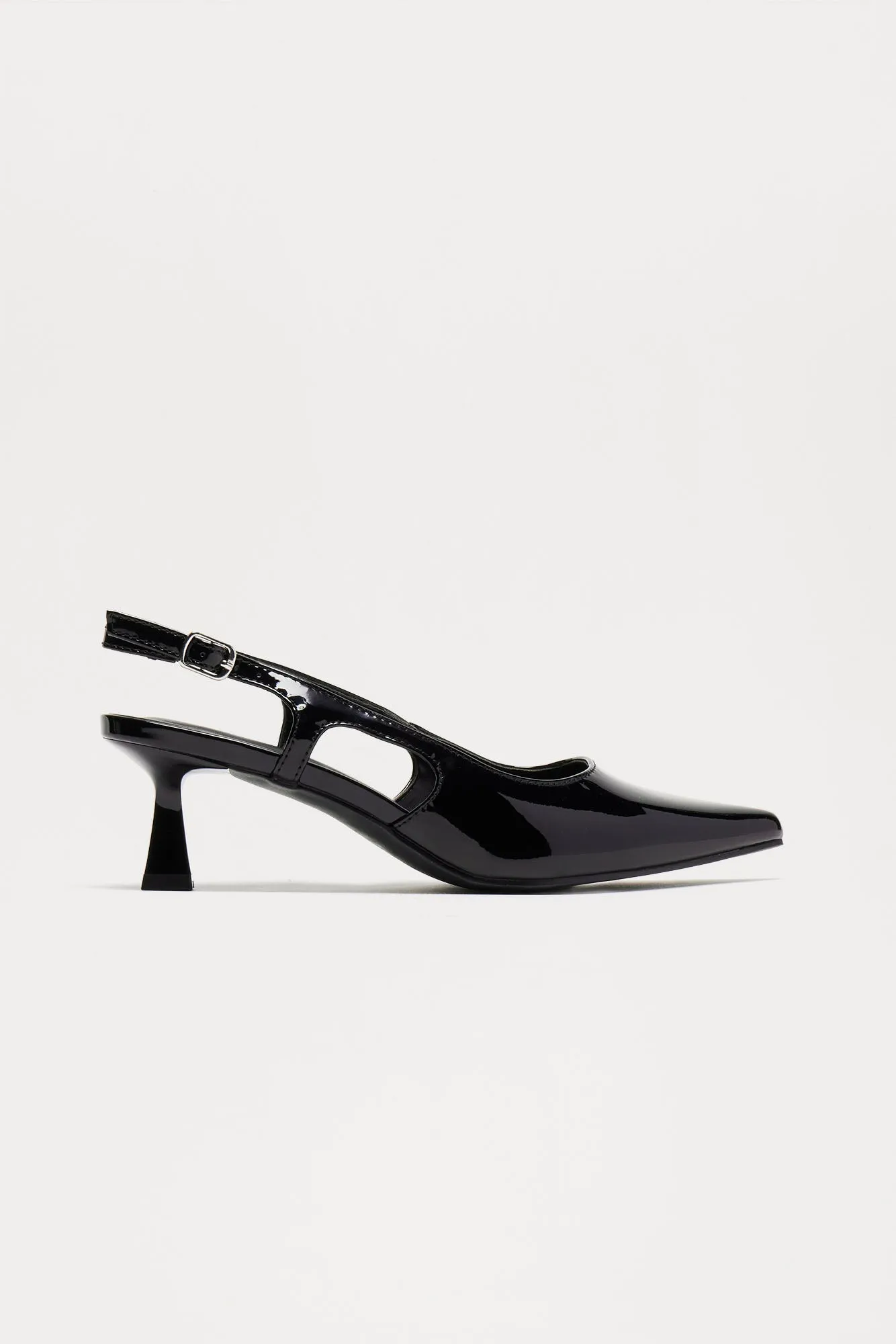 Alena Slingback Pumps - Black