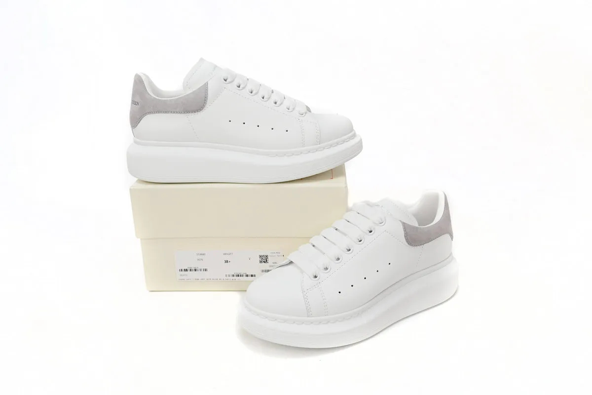 ALEXANDER MCQUEEN " WHITE/GREY " SUEDE