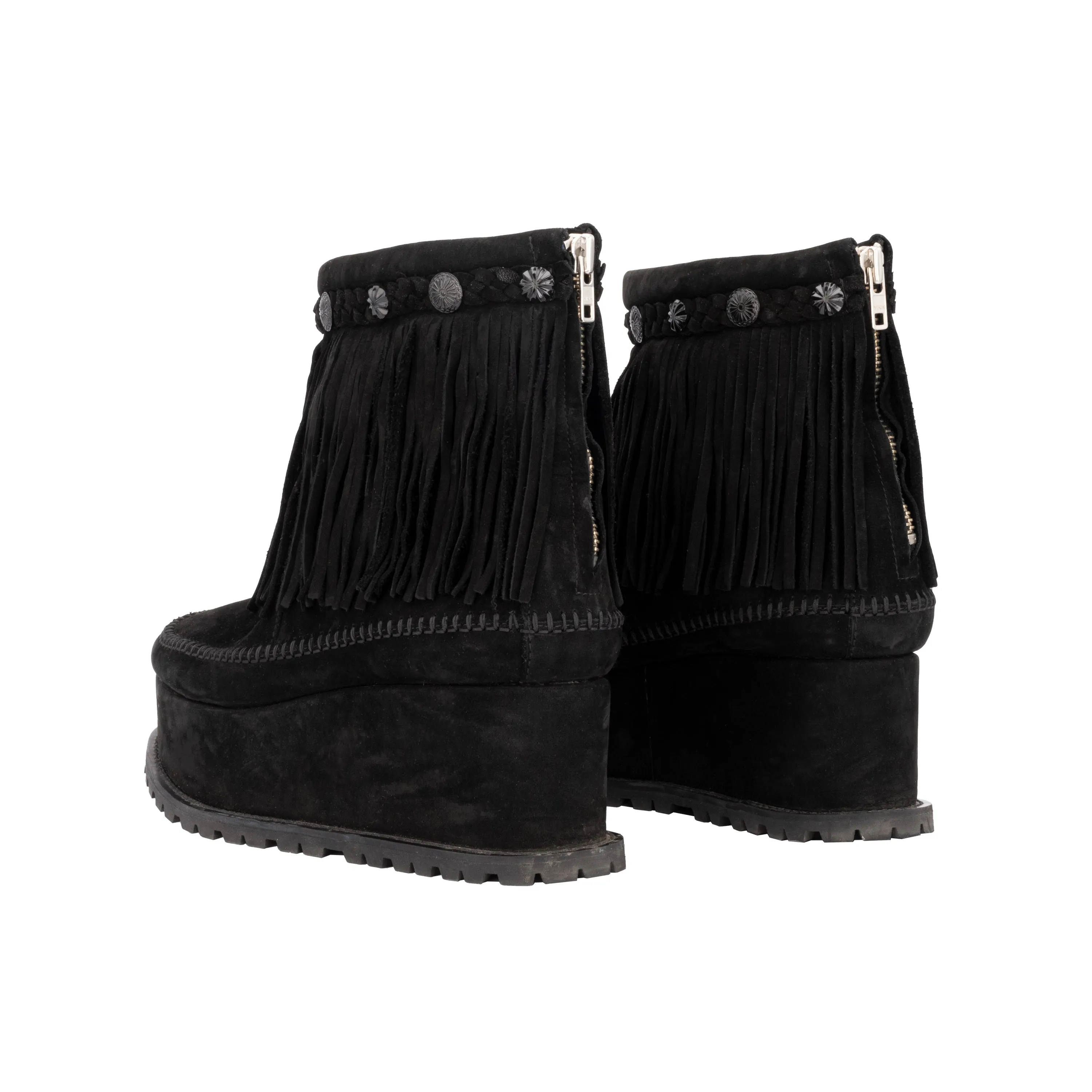 Ankle Boots With Platform - '10s