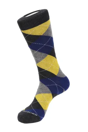 ARGYLE CREW SOCKS