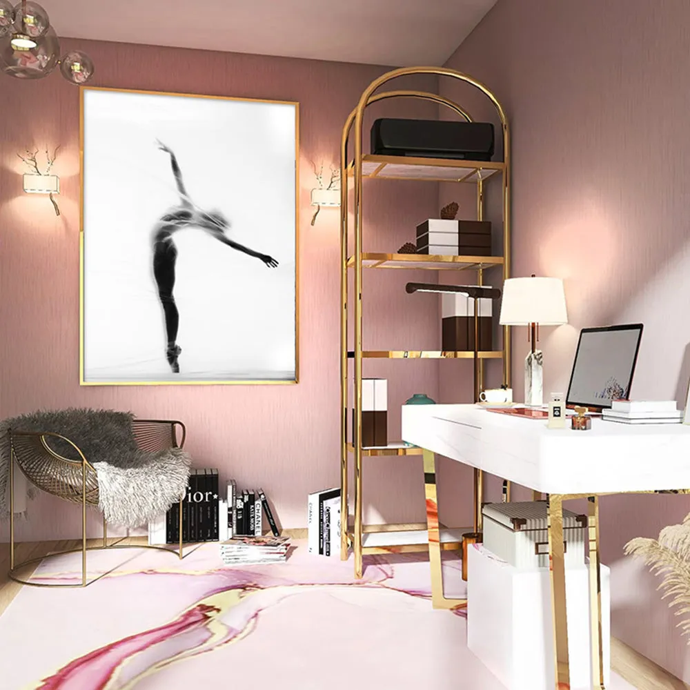 Ballerina Behind the Curtain I - Art Print