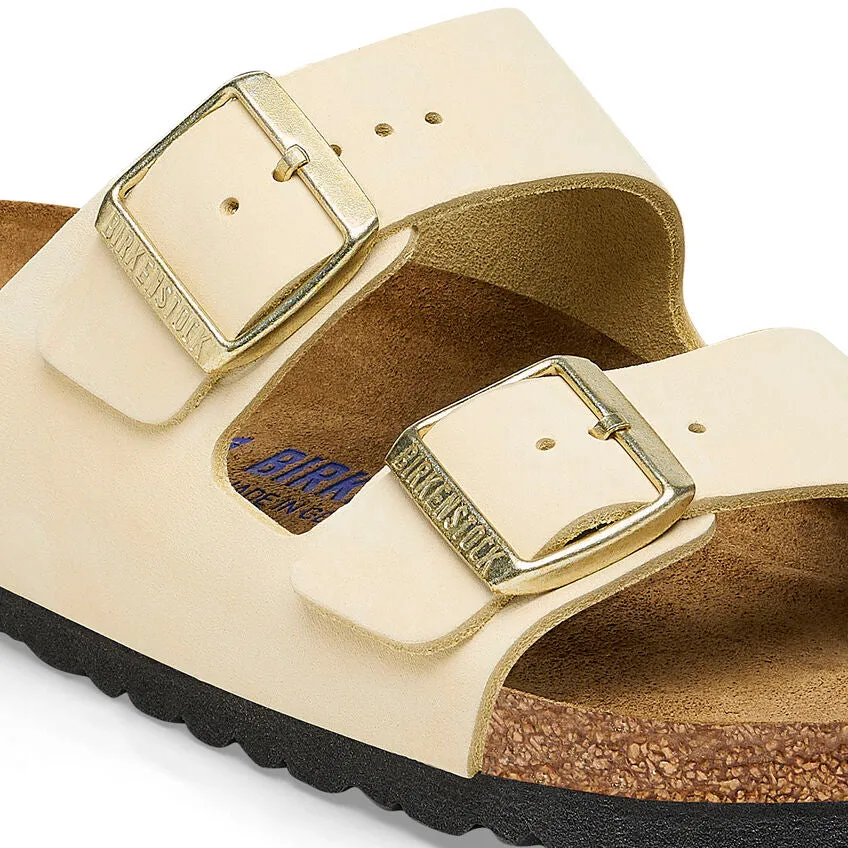 Birkenstock Arizona Ecru Soft Footbed Sandal