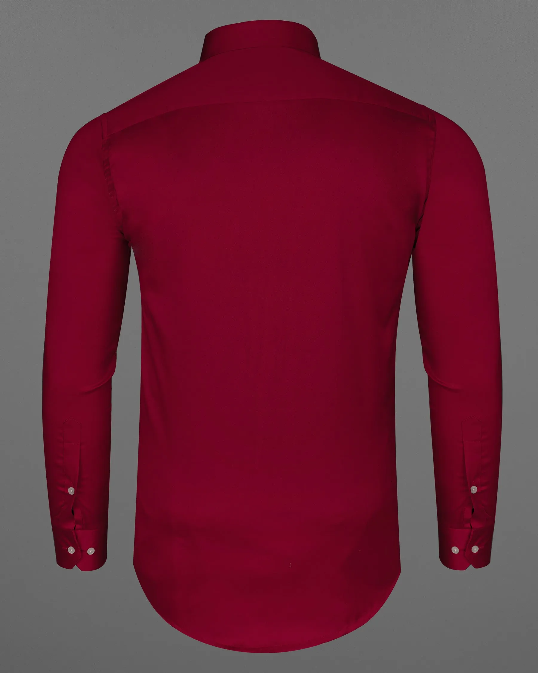 Bordeaux Red Super Soft Premium Cotton Shirt