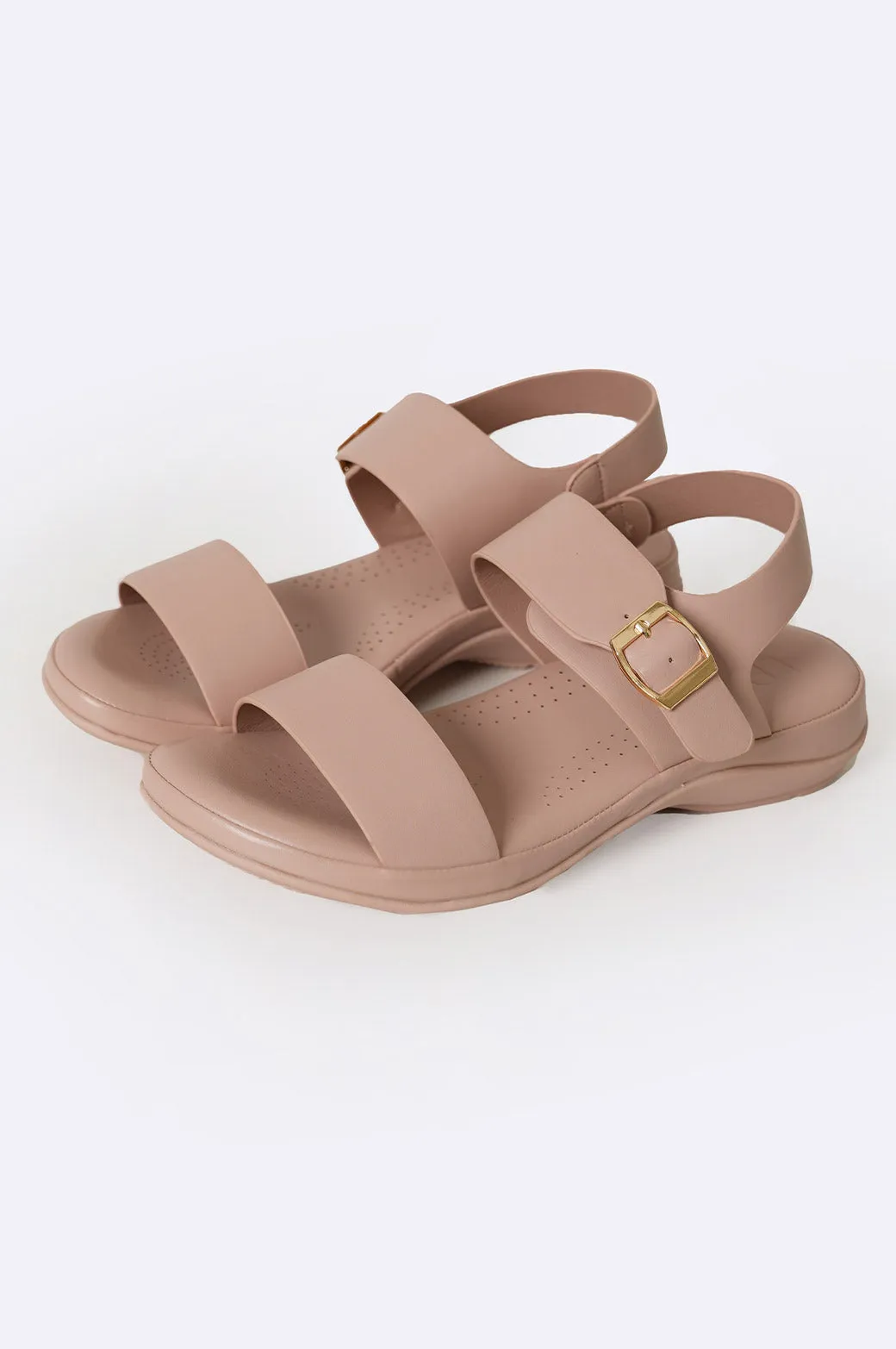 BUCKLED MAMA SANDALS