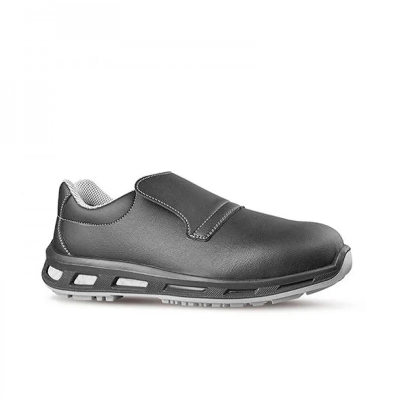 Comfortable and Lightweight Safety Shoes S2 SRC Black - UPOWER