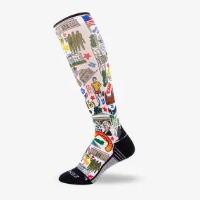 DC Doodle Compression Socks (Knee-High)