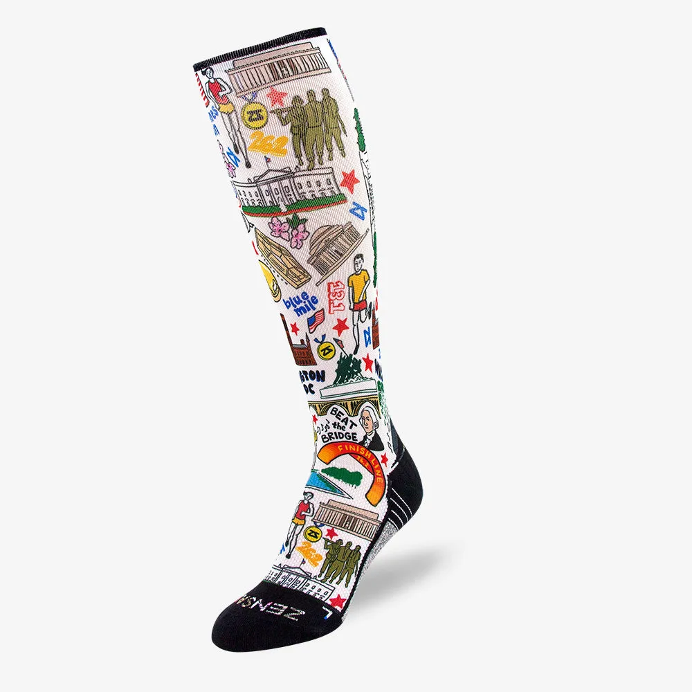 DC Doodle Compression Socks (Knee-High)