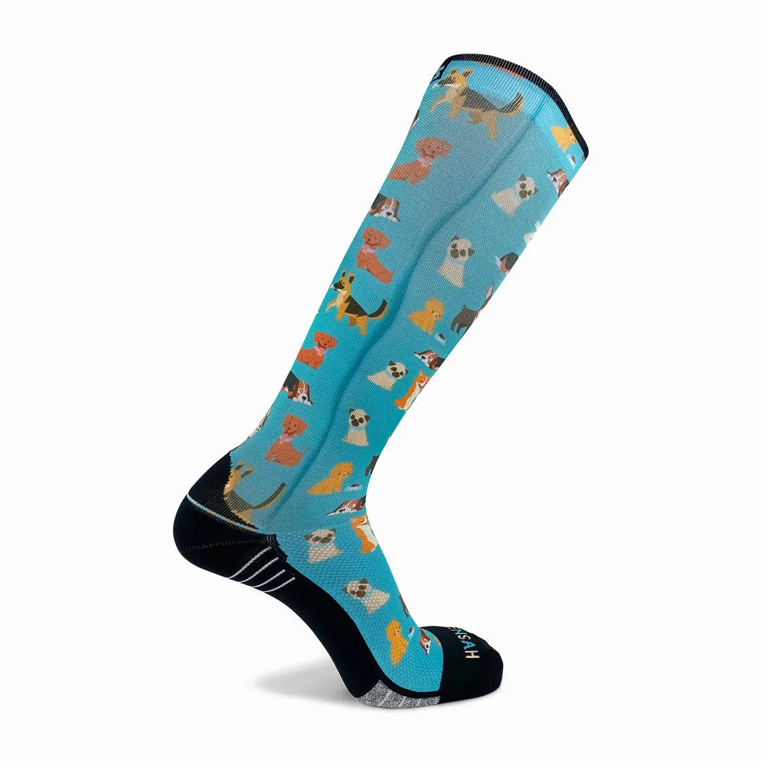 Dogs Compression Socks (Knee-High)