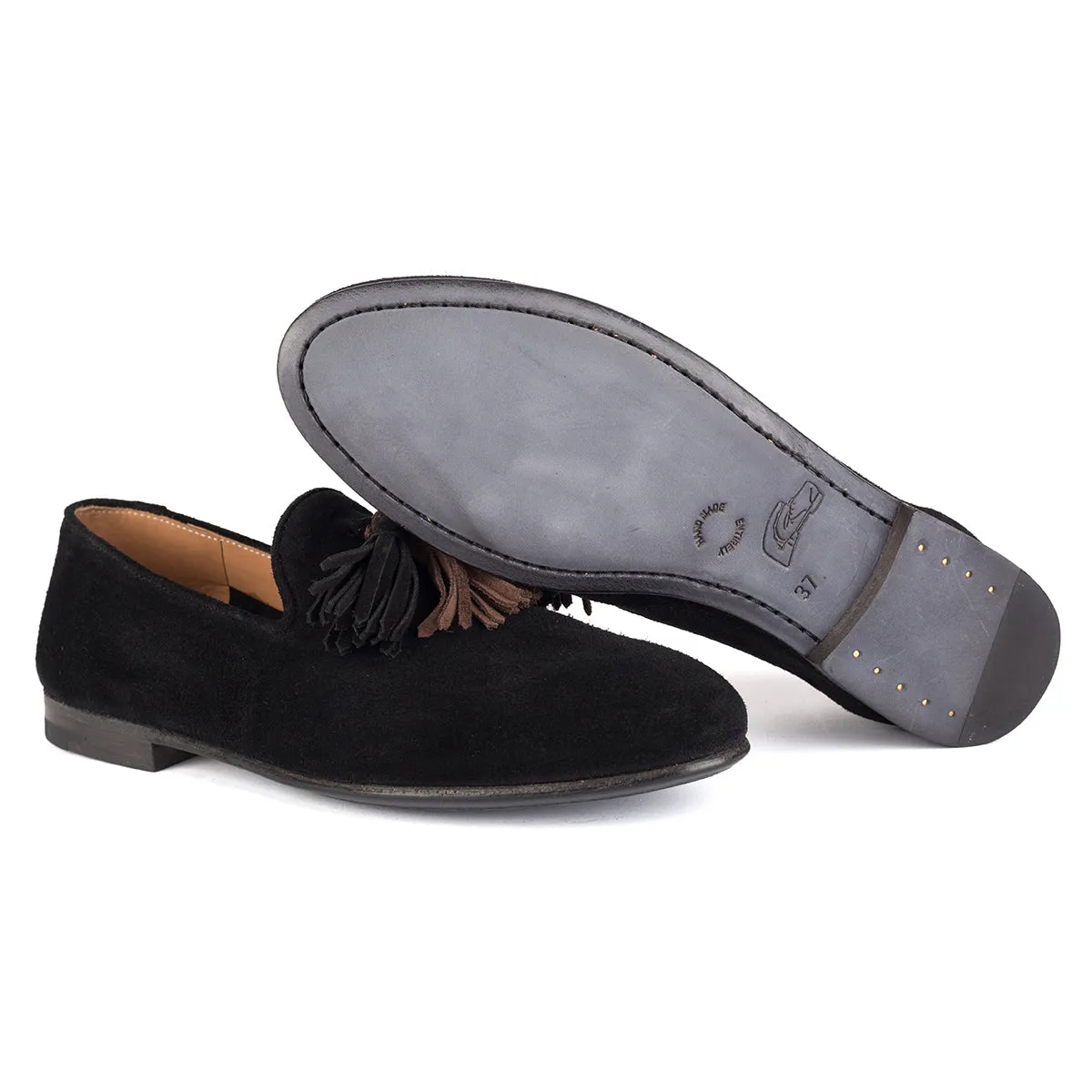 DUNIA 80012<br>Black loafers