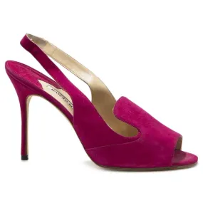 Fuchsia Pink Slingbacks