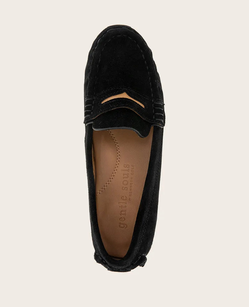 GENTLE SOULS - Madison Suede Tailored Flat