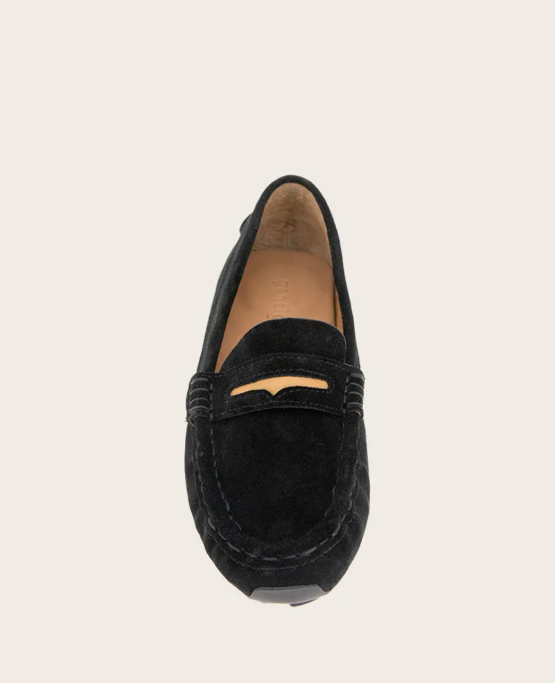 GENTLE SOULS - Madison Suede Tailored Flat