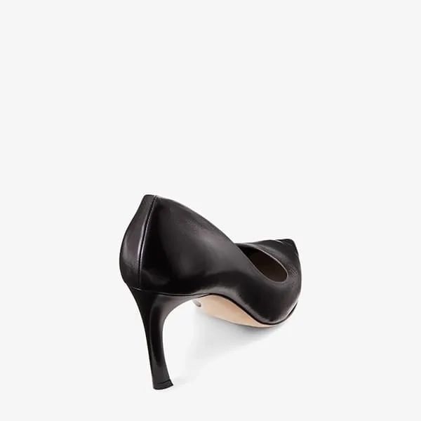 Ginger Pump - Kidskin :: Black