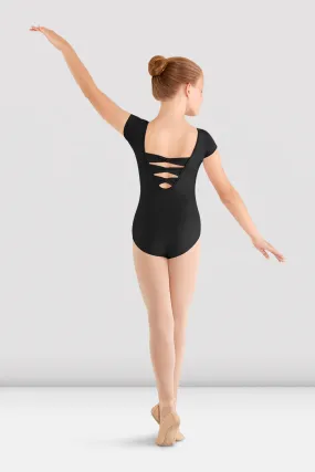 Girls Mirella Bow Back Leotard M414C