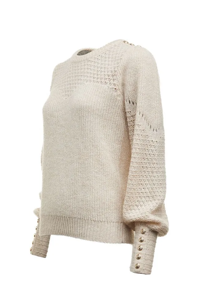 Grace Mohair Knit - Oatmeal