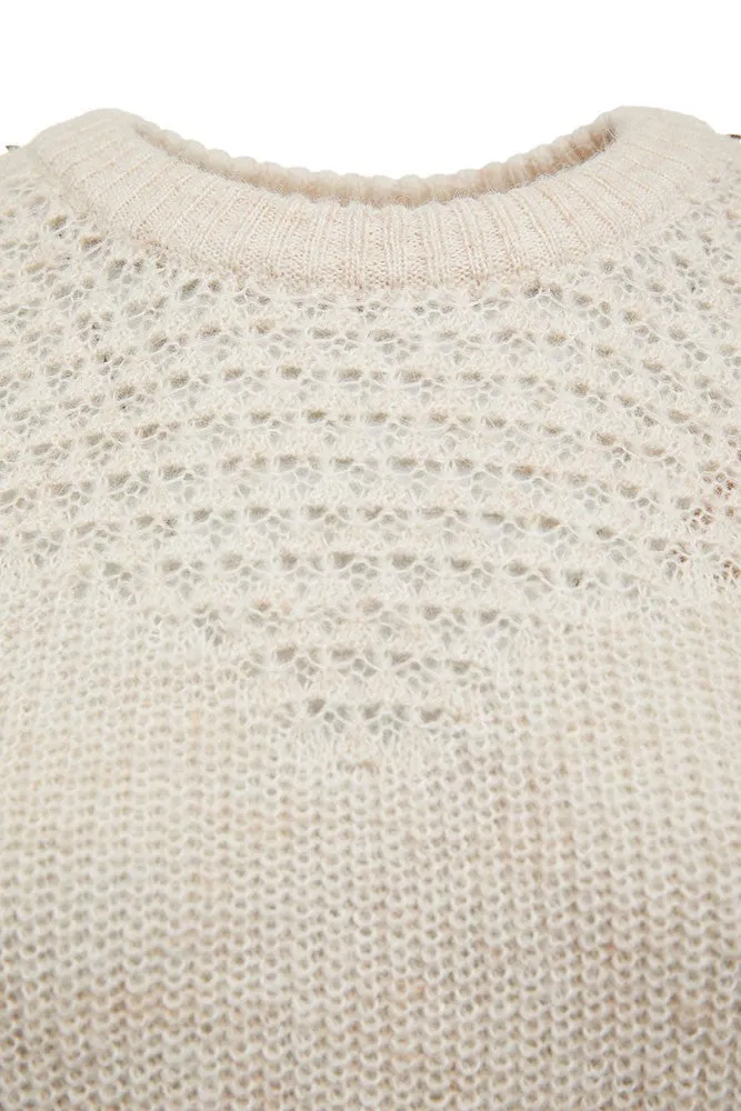 Grace Mohair Knit - Oatmeal