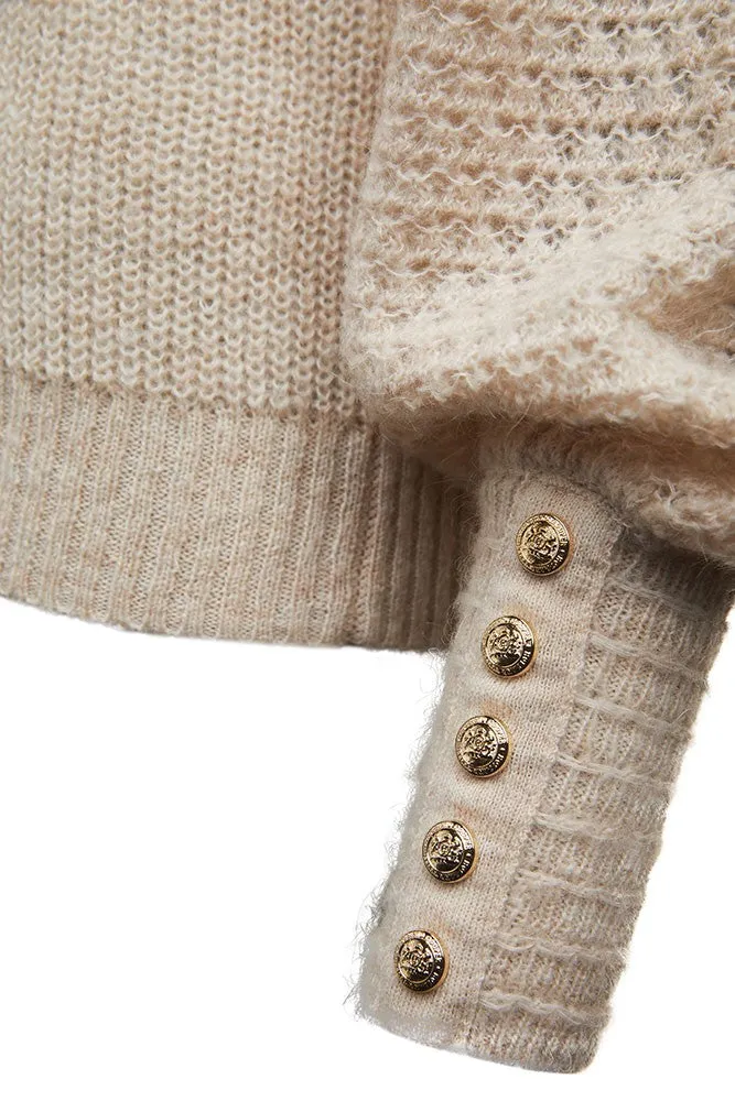 Grace Mohair Knit - Oatmeal