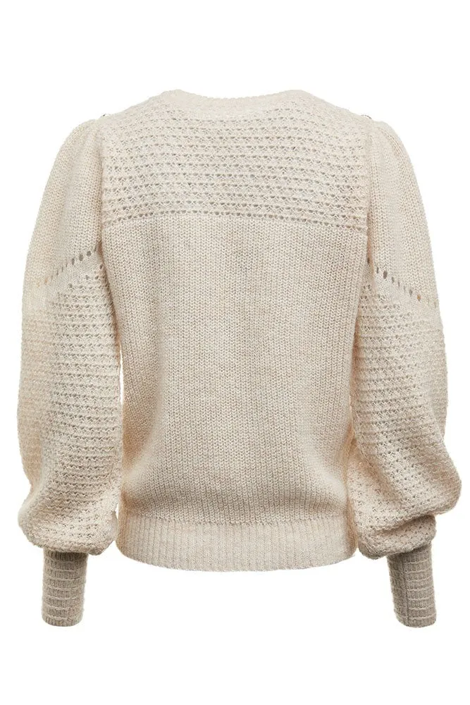 Grace Mohair Knit - Oatmeal