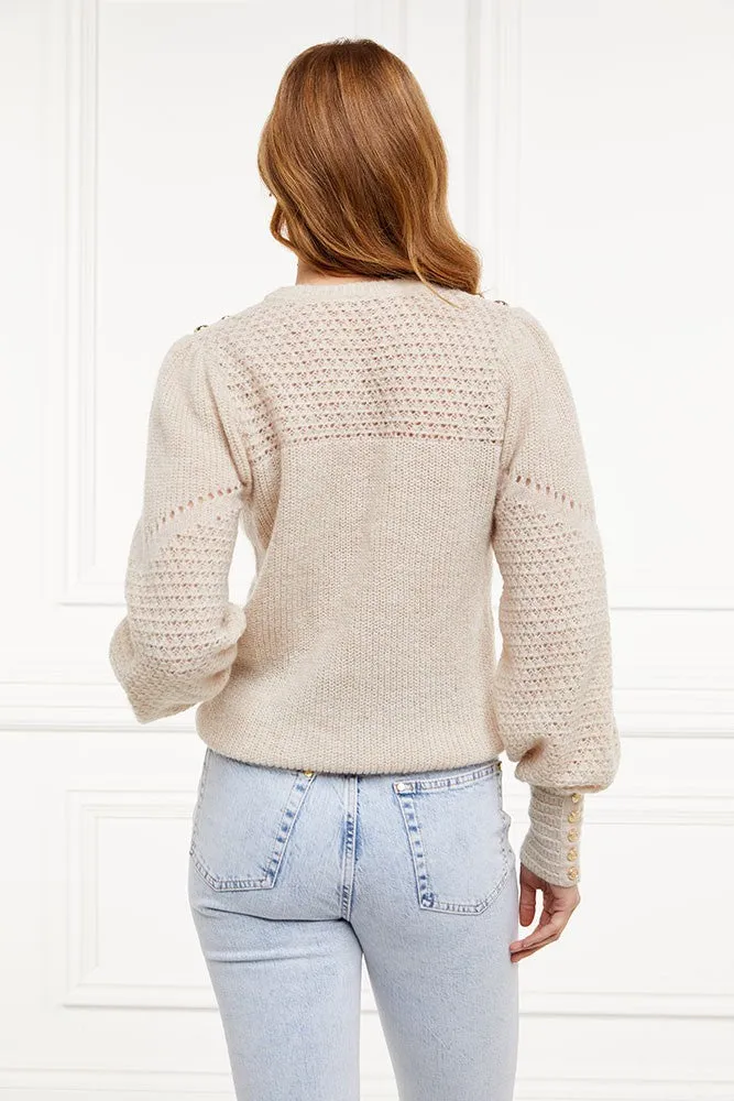 Grace Mohair Knit - Oatmeal