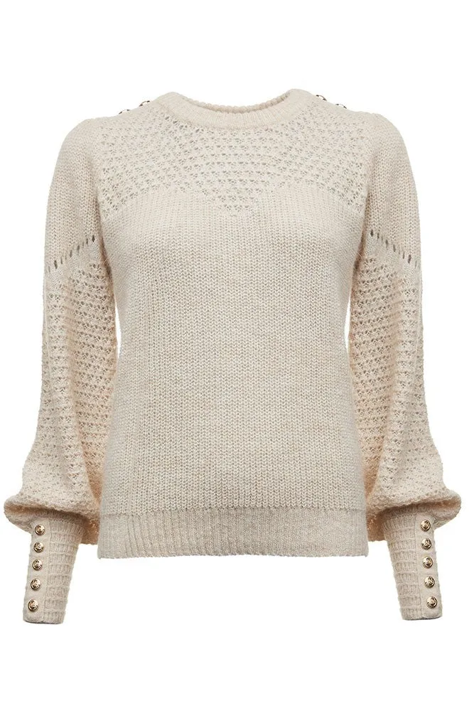 Grace Mohair Knit - Oatmeal