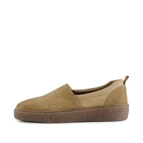 Jesper slip on ruskind - SAND