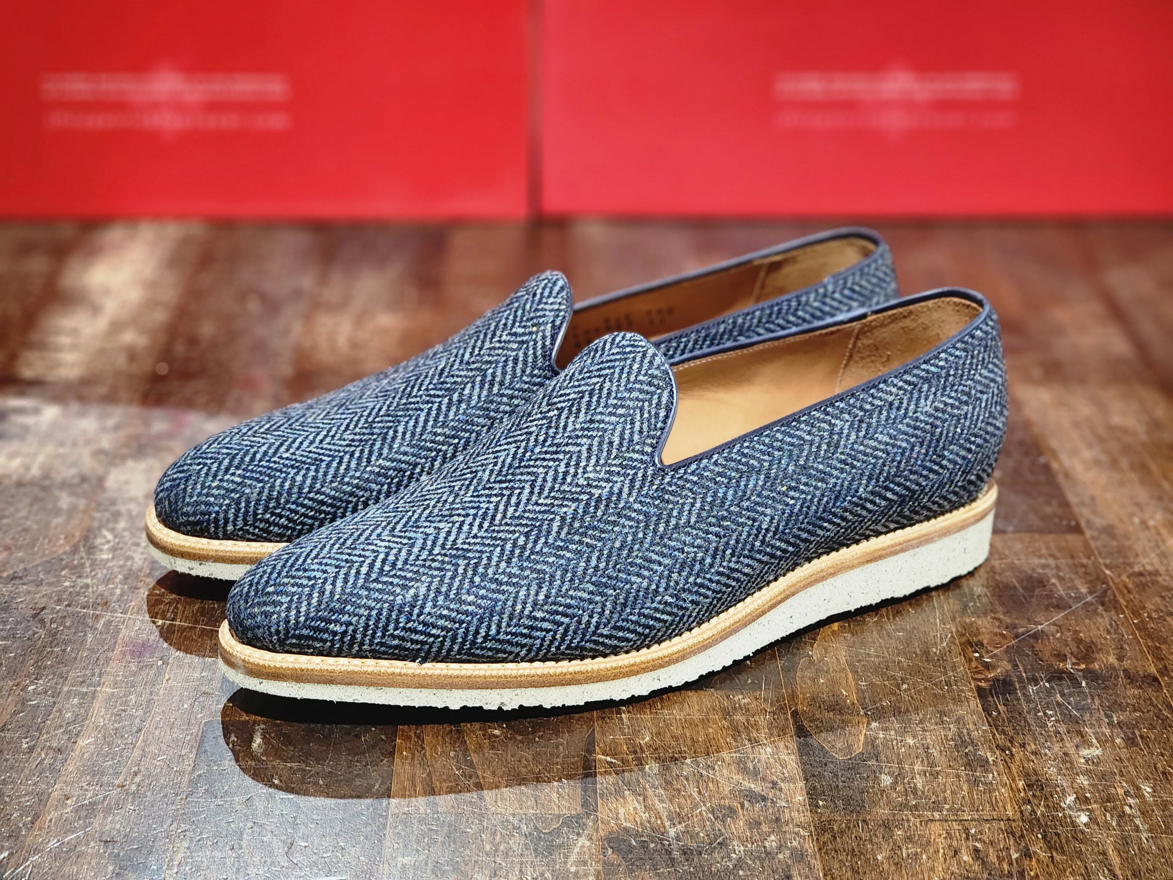 Laurelhurst II - Blue Tweed - SAMPLE - Grade 1