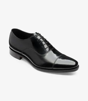 LOAKE  Smith Toecap oxford shoe - Black