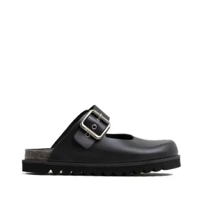 Mary Jane Baylorr Black Chunky Sandals