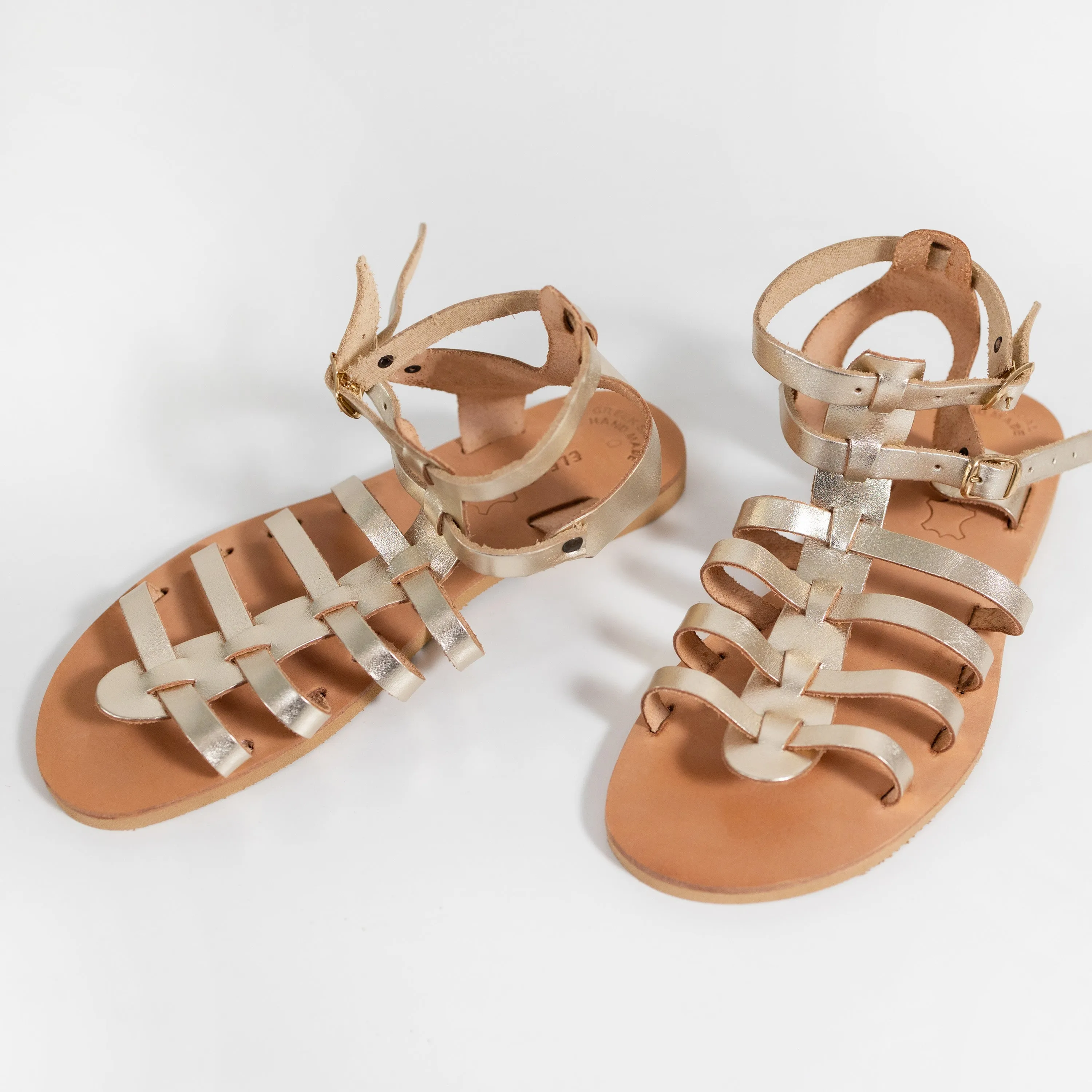 Nephele sandals (gold)