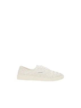 Sawyer Intrecciato Leather Sneakers