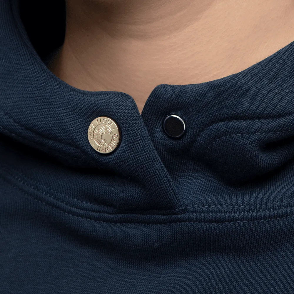 Signature Hoodie "Oxford Blue" with golden prints