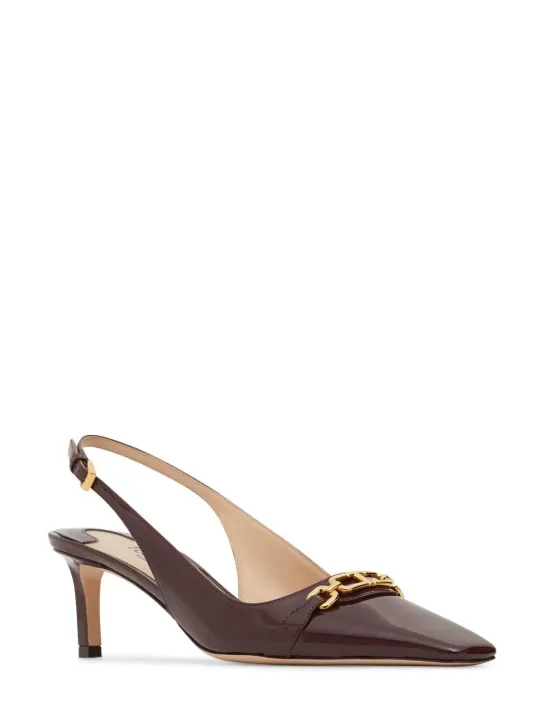 Tom Ford   55mm Patent leather slingbacks 