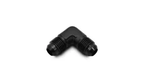 Vibrant Male AN Flare Union 90 Degree Adapter Fitting; Size: -10AN - 10554