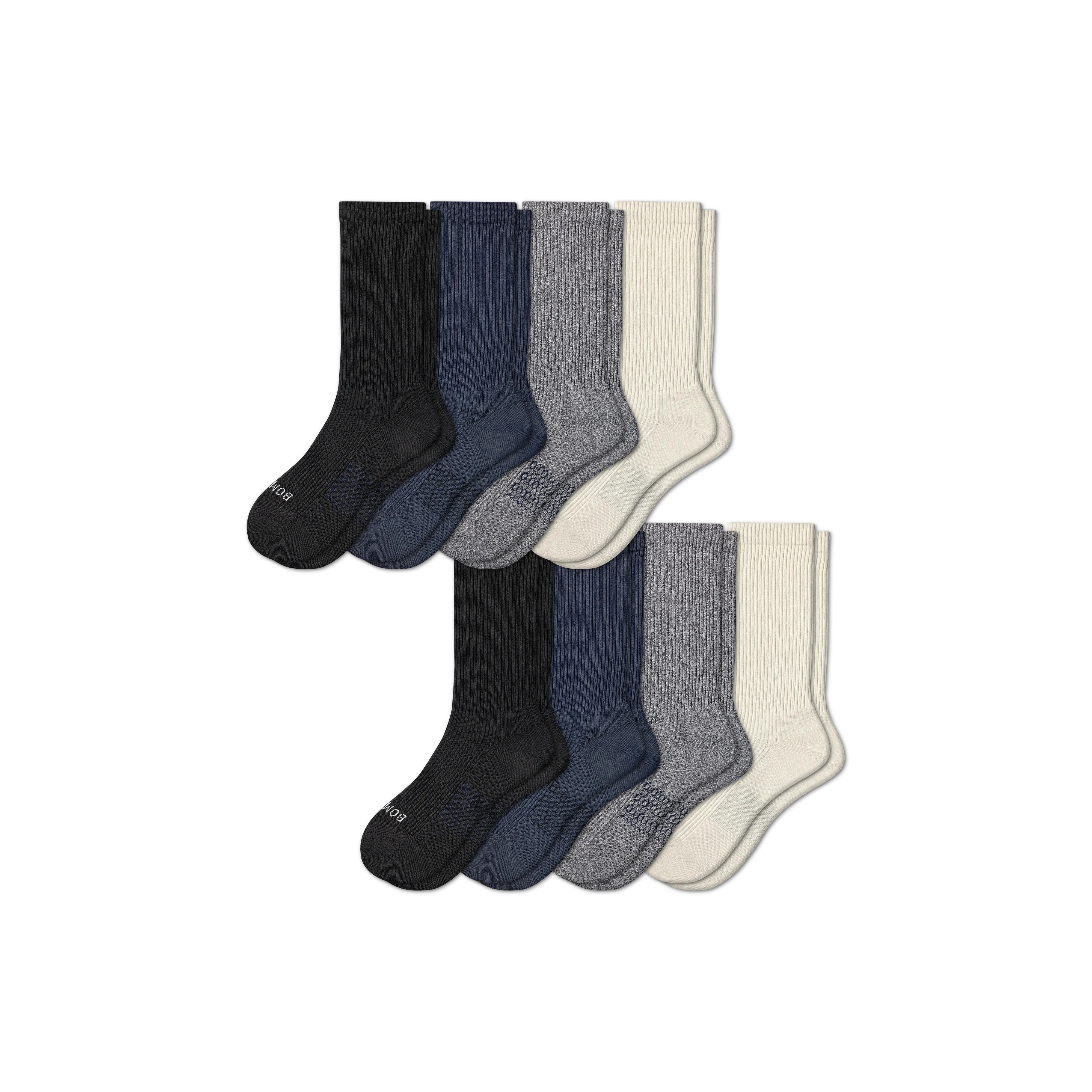 Women's Modern Rib Calf Sock 8-Pack