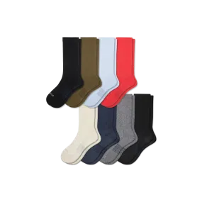 Women's Modern Rib Calf Sock 8-Pack